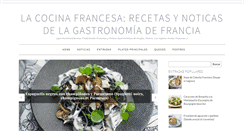 Desktop Screenshot of lacocinafrancesa.com